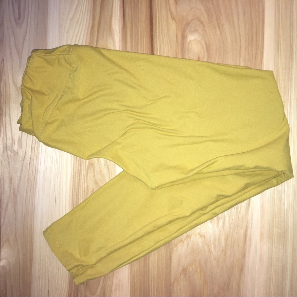 Mustard Yellow Leggings